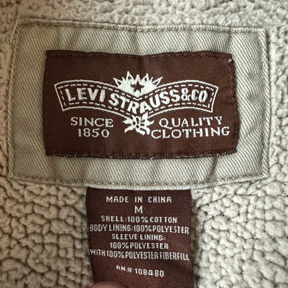 Vintage Levi’s Sherpa-Liked Coat